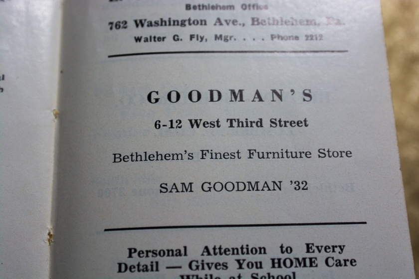 Goodman's Ad